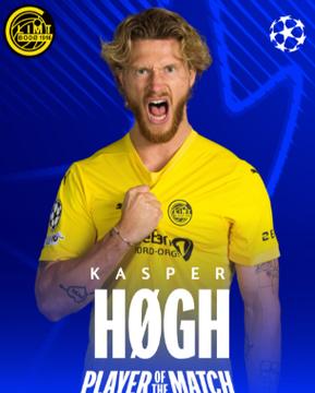 连斩曼城马竞，霍格当选马竞vs博德闪耀全场最佳球员